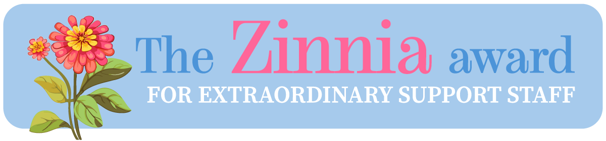 ridgecrest-pa-zinnia-award-logo-1200x280-090425 Blue award logo with a zinnia flower honoring extraordinary staff