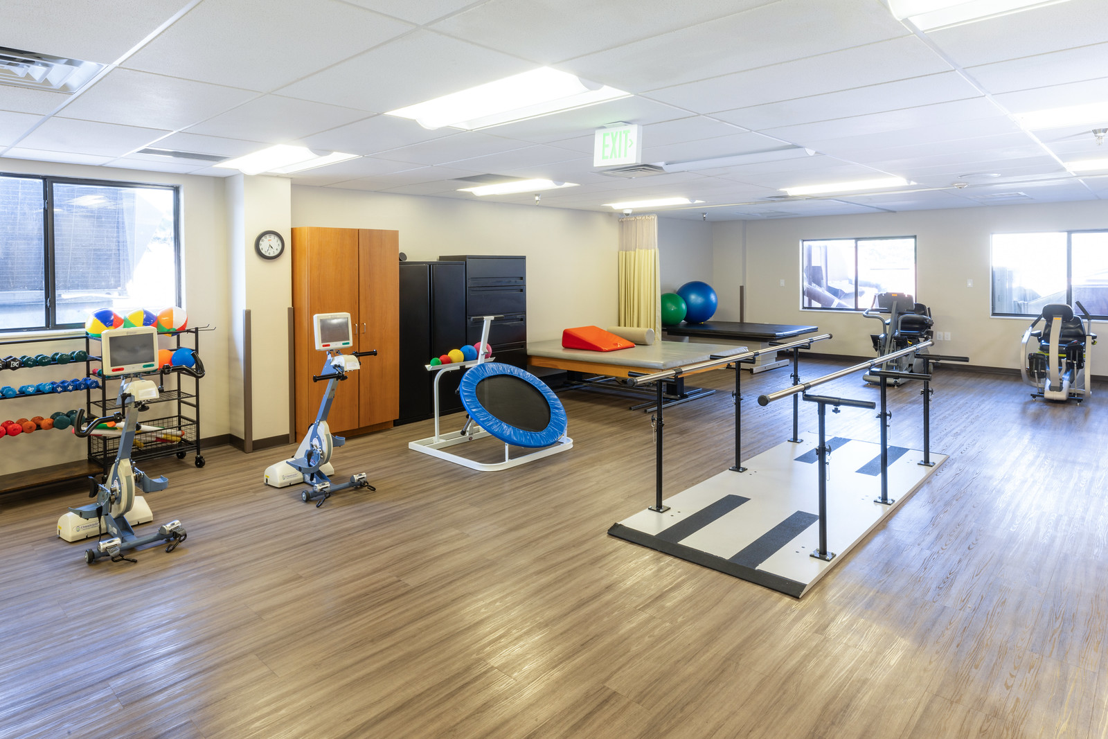 Rehab gym in Hilltop Park