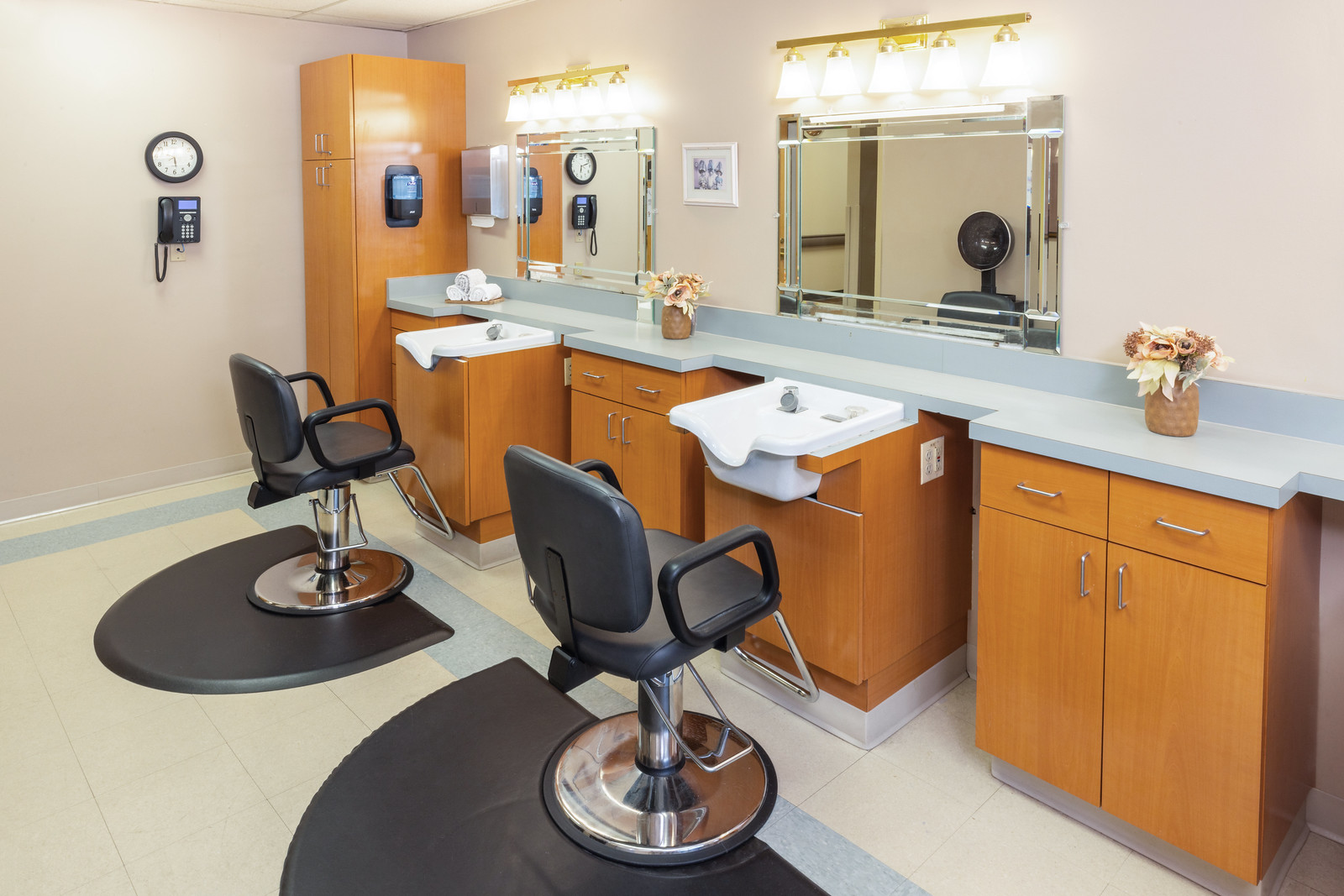 Beauty salon at Hilltop Park