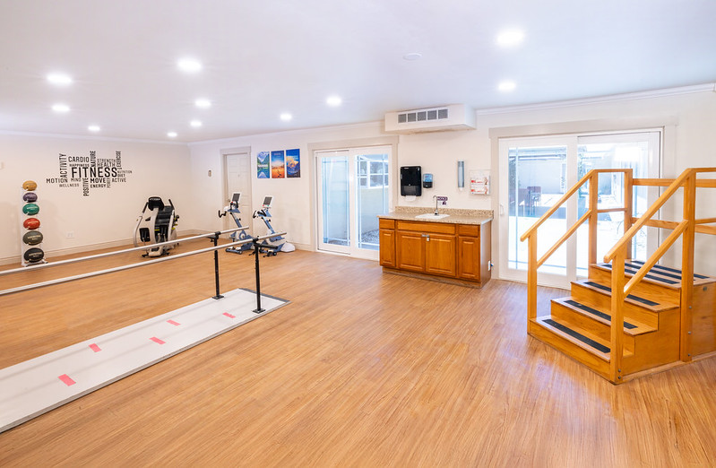 rehab gym Rehab gym at Western Slope